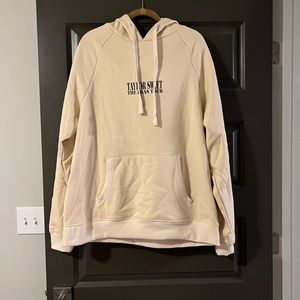 Taylor Swift The Eras Tour- Beige Hoodie (official from venue) Size XL- NWOT